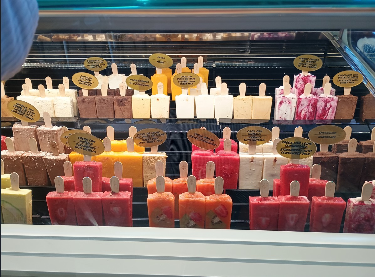 Leckeres Eis im Shoppimg Center in Punta Cana