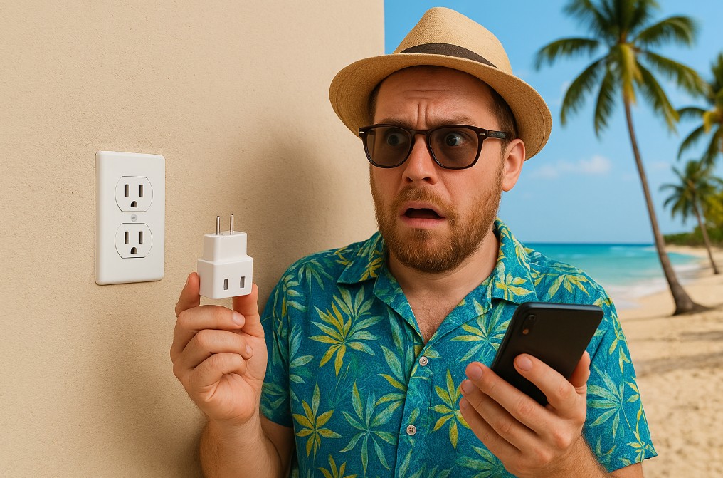 Reiseadapter und Steckdosen in der Dominikanischen Republik
